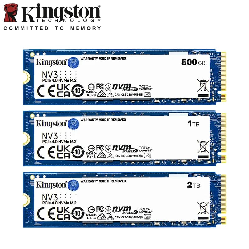 Kingston NV3 NVMe SSD M.2 2280 (PCIe 4.0)