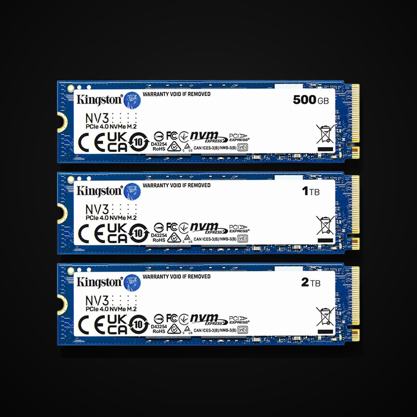 Kingston NV3 NVMe SSD M.2 2280 (PCIe 4.0)