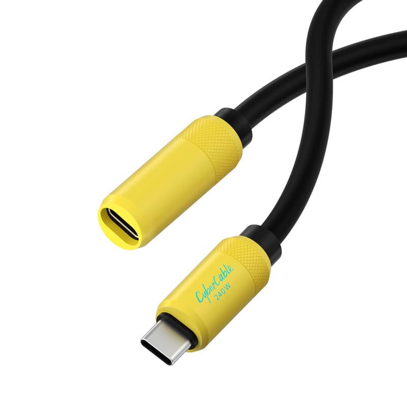 USB-C Extension Cable with LED Display