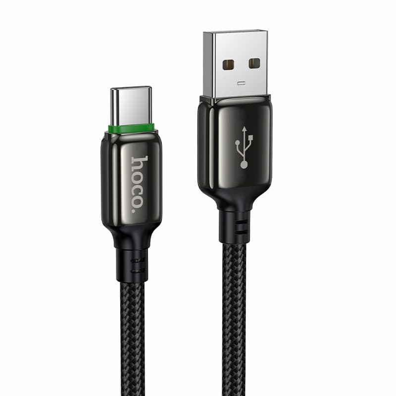 Кабель HOCO X127 Exceed charging data cable Type-C Black