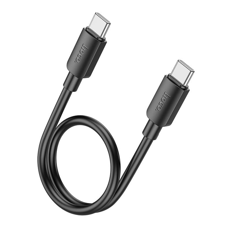 Кабель HOCO X96 Hyper 60W fast charging data cable Type-C to Type-C (L=0.25M) Black