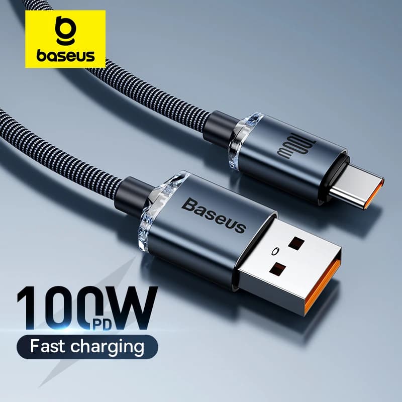 Baseus кабель USB-A — USB-C 66W (6A)