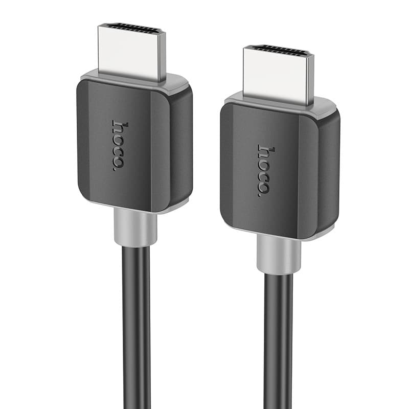 Кабель HOCO US08 HDTV 2.0 male-to-male 4K HD data cable(L=2M) Black