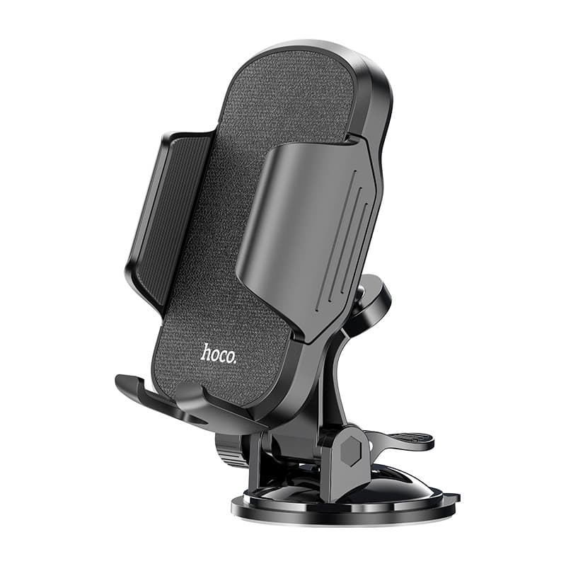 Автотримач для телефона HOCO CA82 Just fast suction cup car holder Black