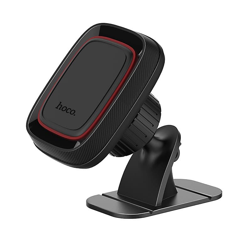 Автотримач для телефона HOCO CA24 Lotto series magnetic automotive center adsorbed holder Black