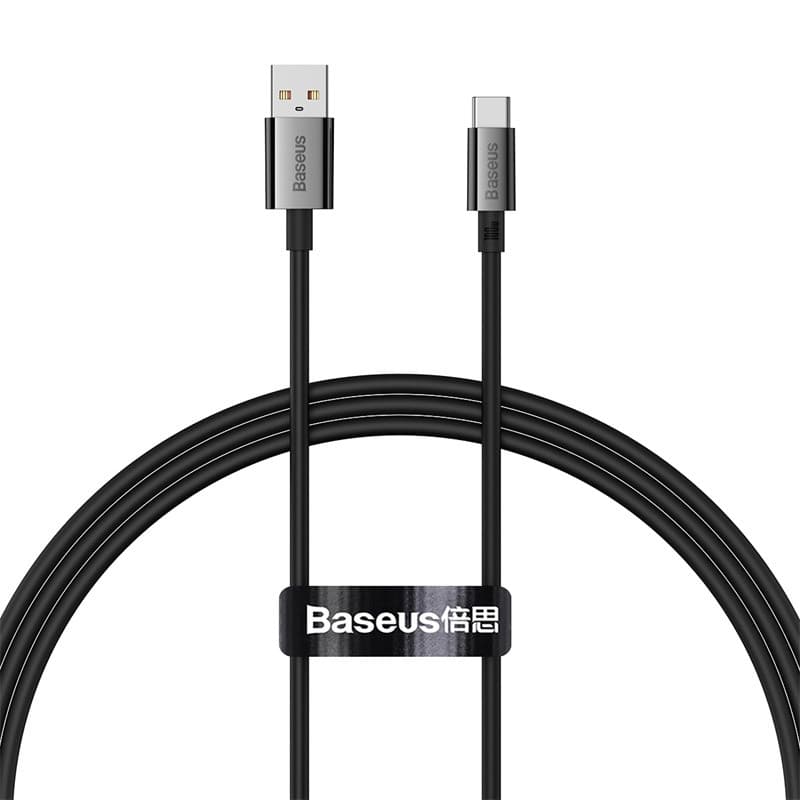 Кабель Baseus Superior Series Fast Charging Data Cable USB to Type-C 100W 1m Cluster Black