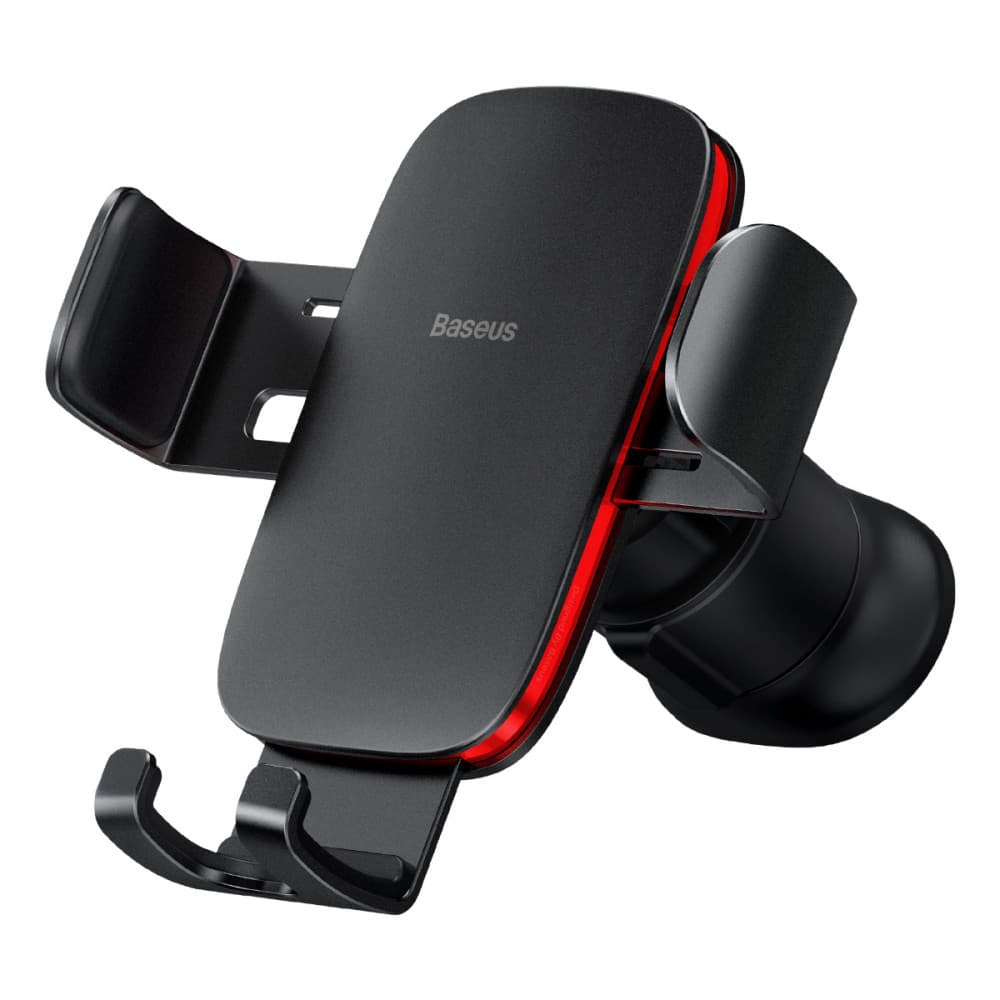 Автотримач для телефона Baseus Metal AgeⅡ Gravity Car Mount(Air Outlet Version)Black