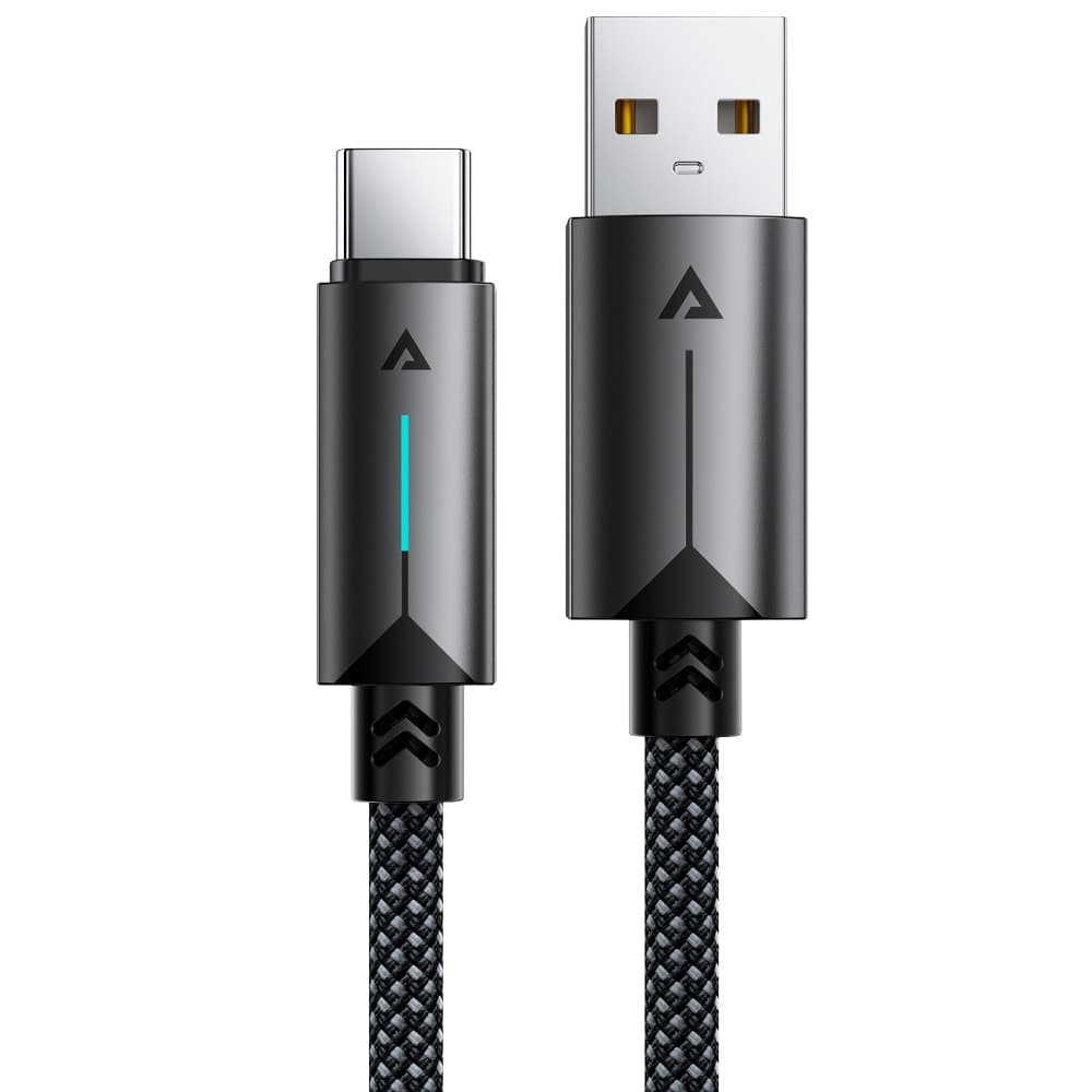 Кабель ACEFAST C19-04 USB-A to USB-C fast charging data cable Black