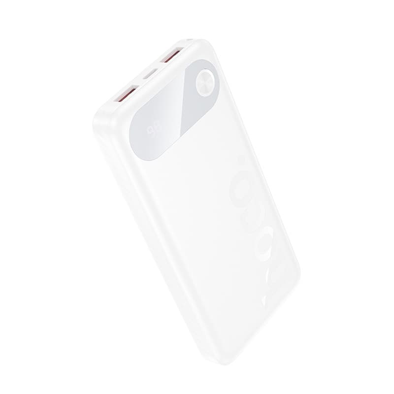 Зовнішній акумулятор HOCO J154 Victorious 22.5W+PD20W fully compatible power bank(10000mAh) White