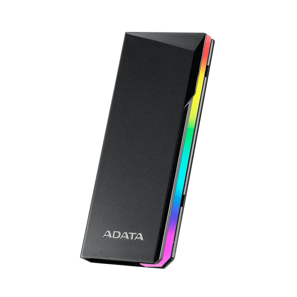 Зовнішня кишеня для накопичувача A-DATA EC700G для SSD M.2 PCIe/SATA USB3.2 Gen2 Type-C Black