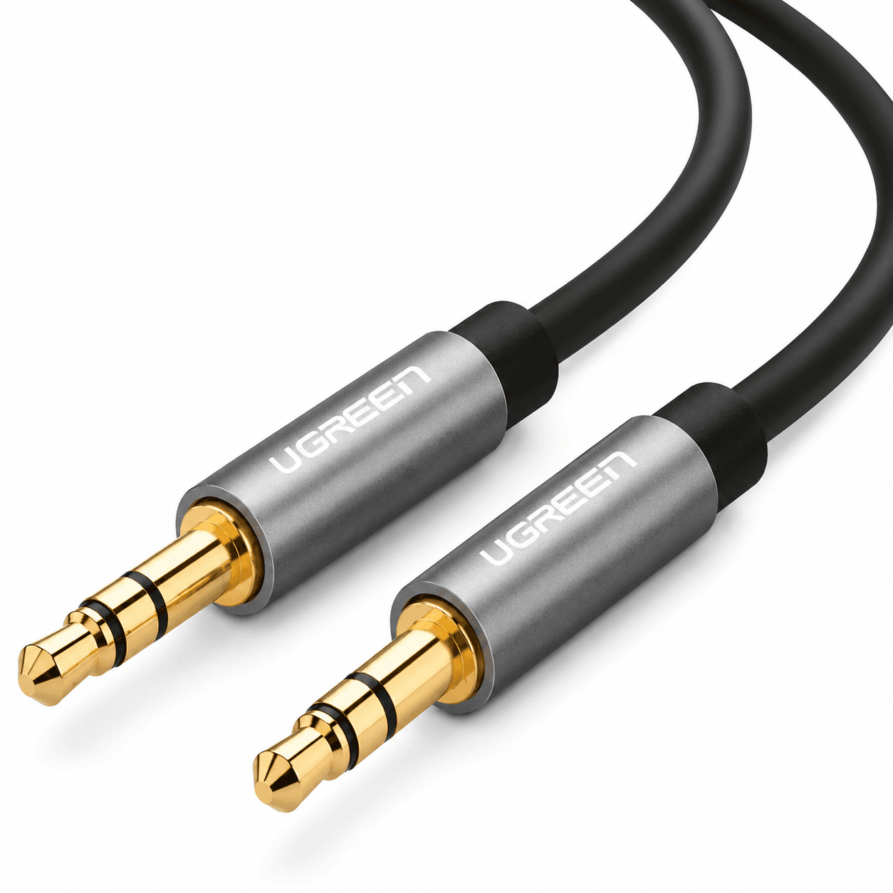 Аудіокабель UGREEN AV119 3.5mm Male to 3.5mm Male Cable 1m Black