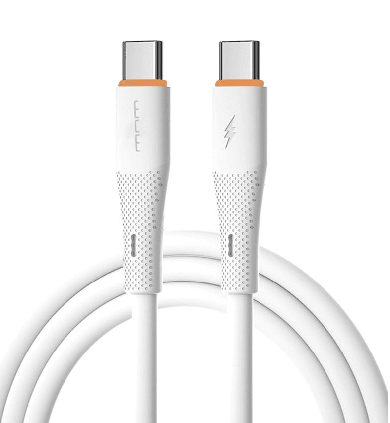 Кабель WUW-X225 Type-C to Type-C PD 65W white