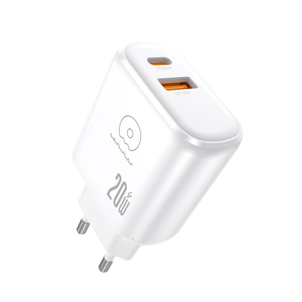 Мережевий зарядний пристрій WUW-C276 PD20W+QC18W